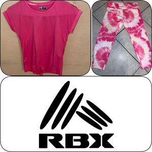 RBX size M (10/12) girls top and legging